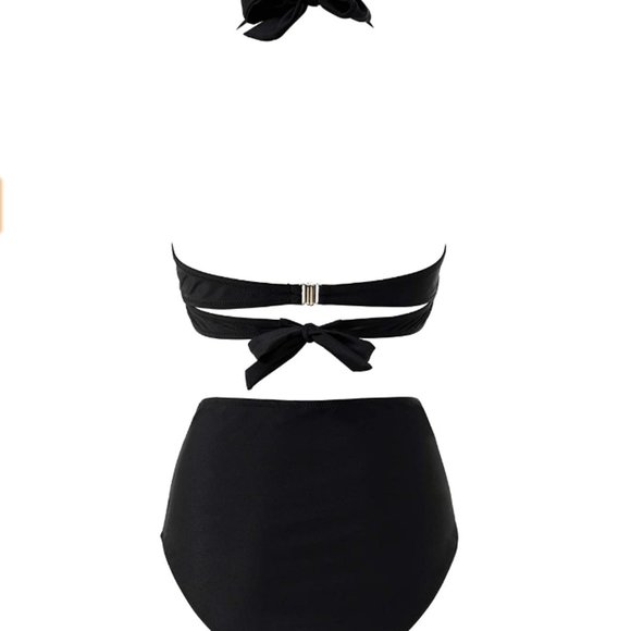 Tempting High Waist Two Piece Swimsuit - Picture 5 of 7